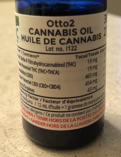 whistler otto2 cbd oil